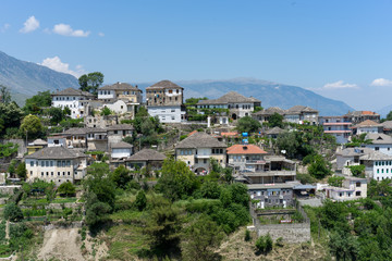 Fototapeta na wymiar Gjirokastra in Albania