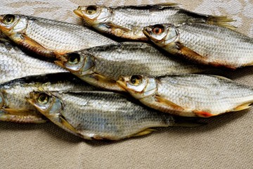  dried fish,flock,scales,silver