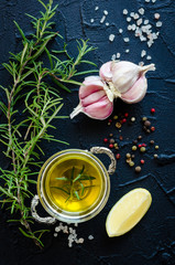 Herbs and spices selection