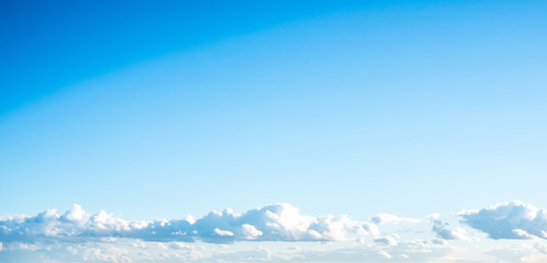 Summer sky and clouds