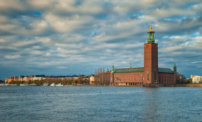 Fototapeta premium Stockholm city hall