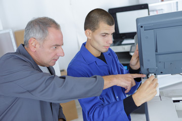 Obraz premium precise fixing of the appliance