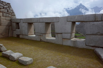The Temple of the Three Windows in Machu Picchu