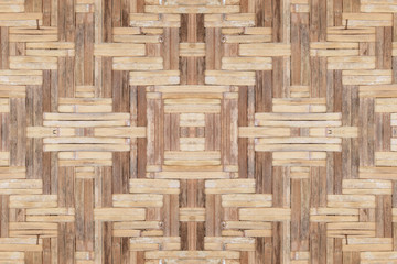 bamboo old weave wall  texture  beautiful pattern background