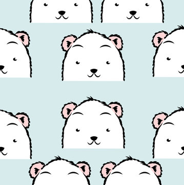 Cute Polar bear pattern