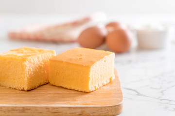 homemade orange cake