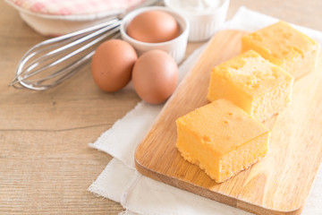 homemade orange cake