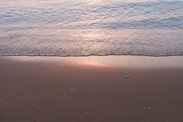 Bubble Sea waves in the morning