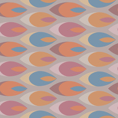 Abstract  simple colorful vector background seamless pattern