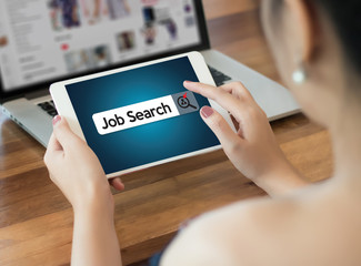  Job Search Businessman Internet Online join us