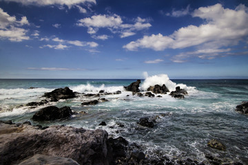 Fototapeta na wymiar Ho'okipa Lookout, Maui, Hawaii