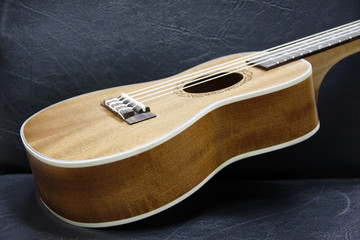 wood ukulele