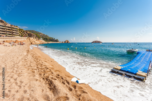Plage De Tossa De Mar Espagne Stock Photo And Royalty Free