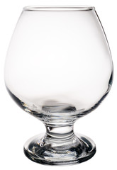 Empty wine glass
