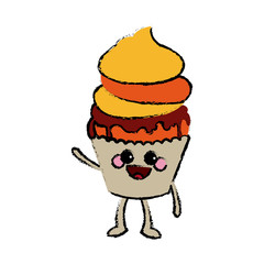 kawaii cupcake food celebration party