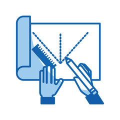 Sheet draw ideas icon vector illustration design graphic