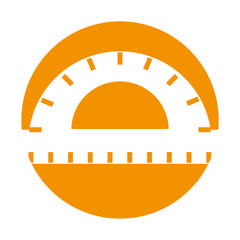 Fototapeta premium Conveyor instruments measure grades icon vector illustration design graphic