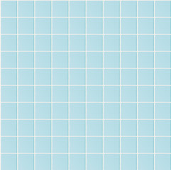 Light blue seamless pattern tile wall texture background for interior home, bathroom design or 3d rendering decoration