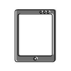 Tablet drawing work icon vector illustration design graphic