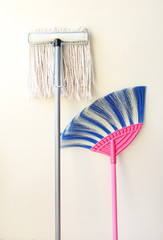 Mop and Sweeping.