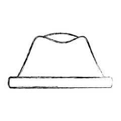 Vintage hat fashion icon vector illustration graphic design