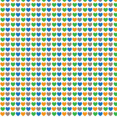 Pattern background Heart Icon