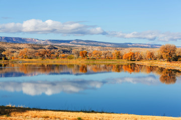 Autumn lake