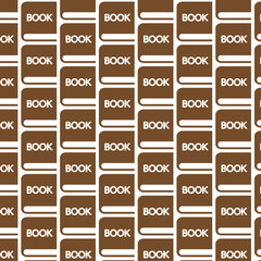 Pattern background book icon