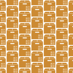 Pattern background Box Package Icon