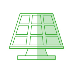 solar panel vector illustration