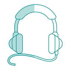 headphones vector illustration