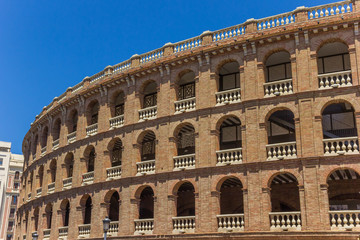 Obraz premium Bull ring in the historic center of Valencia