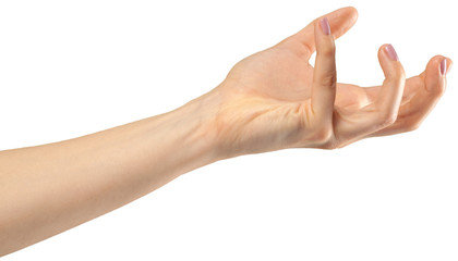female hand gesture