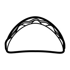 taco vector illustration
