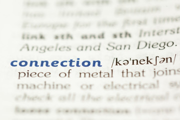 Fototapeta premium Dictionary definition of word