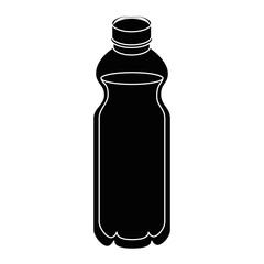 water bottle icon over white background vector illustration