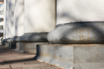 Macro column of the building