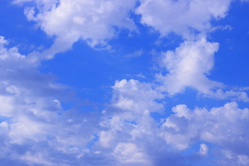 初夏　夏　雲イメージ