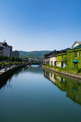 Fototapeta na wymiar 北海道 小樽市 小樽運河