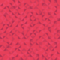 Seamless abstract mosaic geometric background, different pink colors