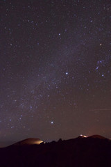 Milky way from Haleakala Crater, Maui