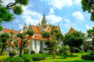 Fototapeta premium Wat Arun, Temple of Dawn the landmark of Thailand
