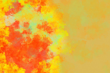 Abstract watercolor texture background. Oil painting style.	