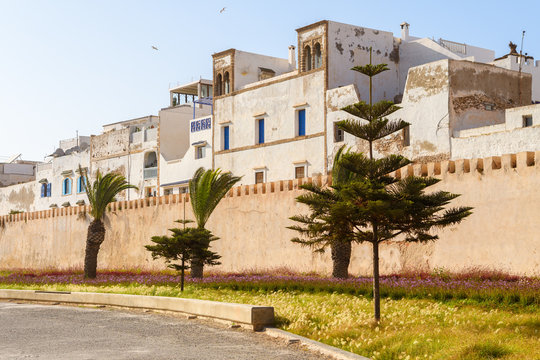 medina wall views at essaouira maritime town