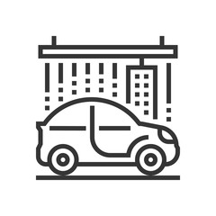 Car wash icon