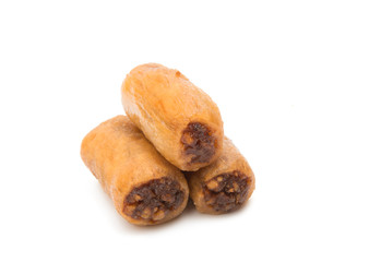 Turkish pastry isolated