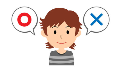 男性　ふきだし