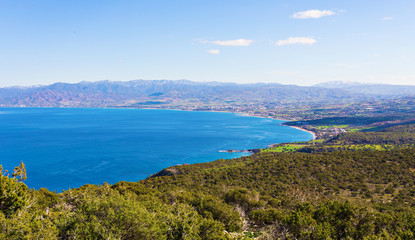 Fototapeta na wymiar Cyprus Latchi Panorama