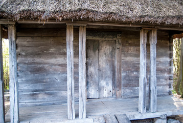 Old wooden house.