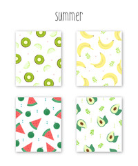 Summer pattern illustration